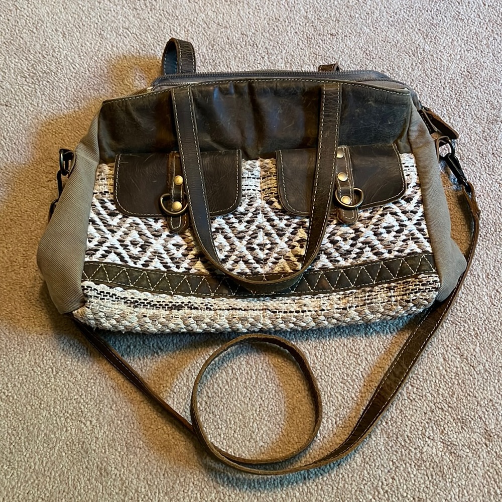 Myra Upcycled Crossbody Bag